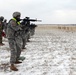Texas National Guardsmen at the range in Indiana