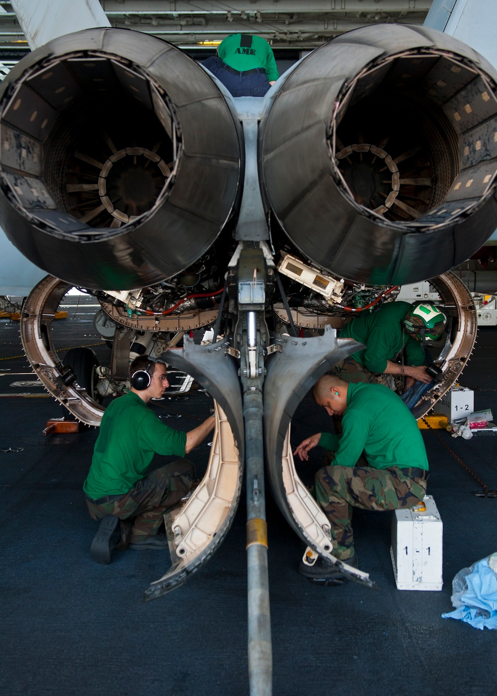 USS John C. Stennis action