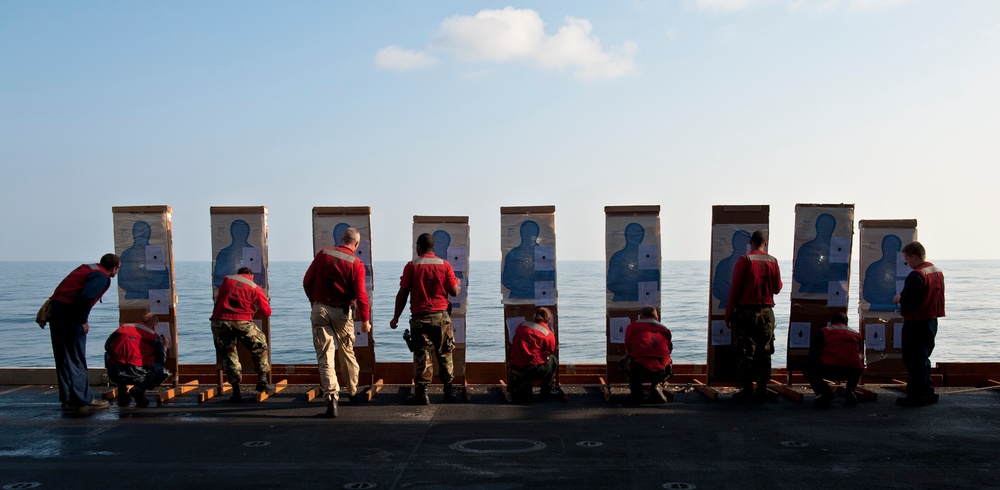 USS John C. Stennis action