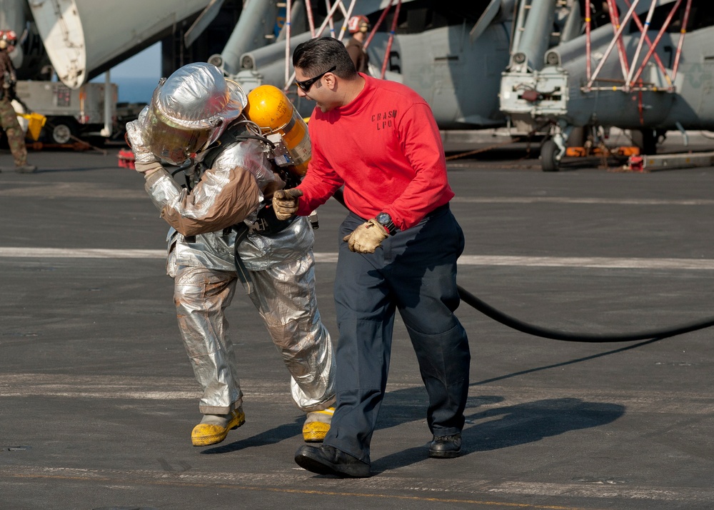 USS John C. Stennis action