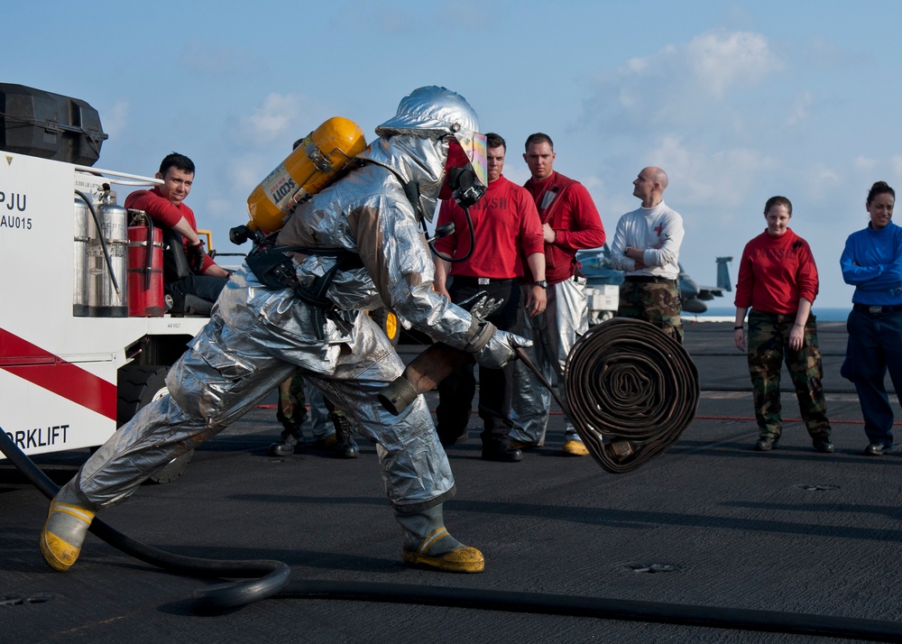 USS John C. Stennis action