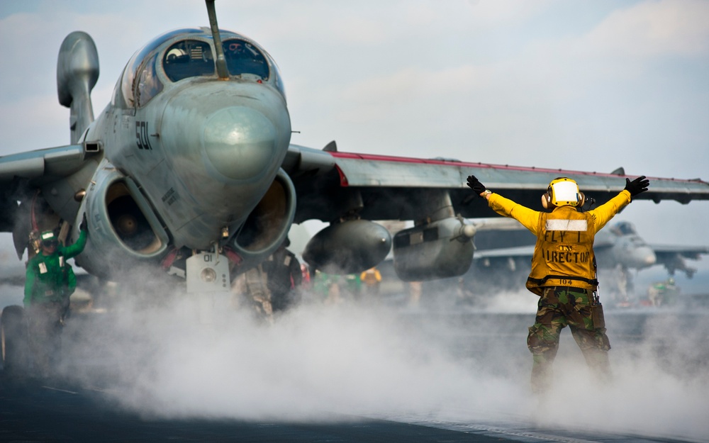 USS John C. Stennis action