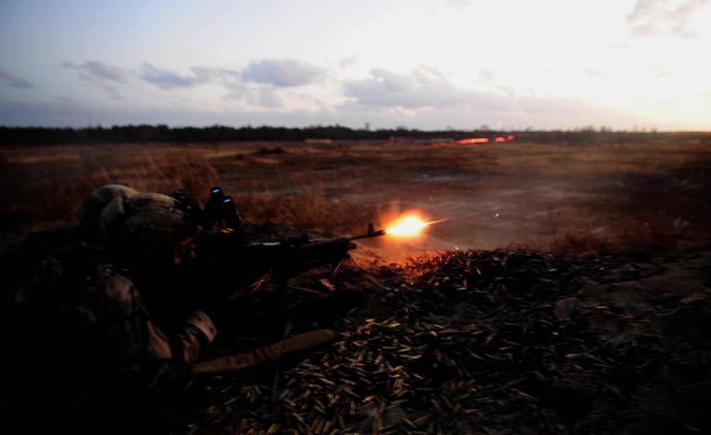 Combined arms live fire exercise