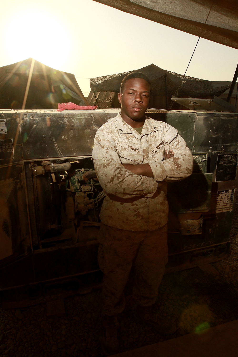 Atlanta Marine follows in father’s footsteps, powers Marines in Afghanistan