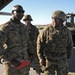 Incoming ISAF command sergeant major arrives on Kandahar Airfield