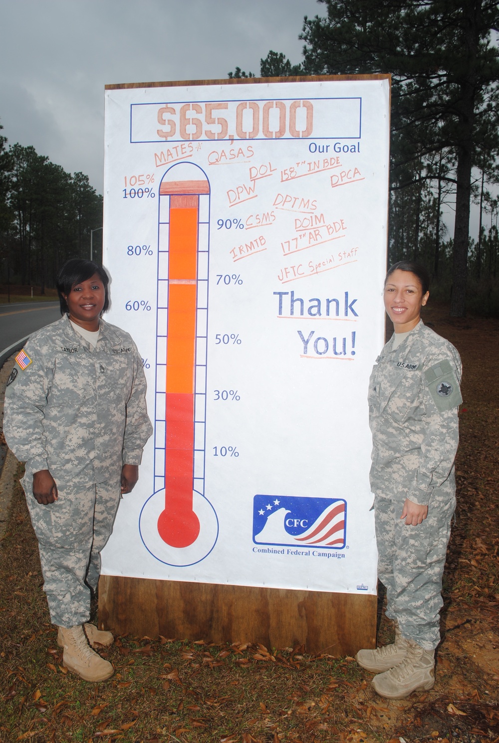 MATES takes the lead in Camp Shelby CFC