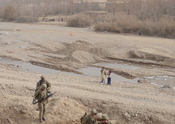 Combat Outpost Mizan in December