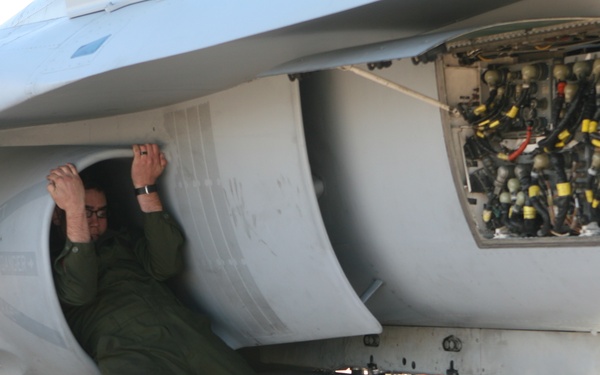 Plane captains on the line