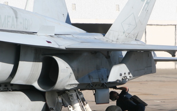 Plane captains on the line