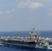 USS Abraham Lincoln transits Indian Ocean