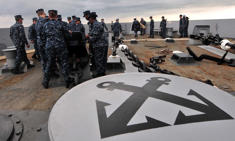 USS Mesa Verde in Spain