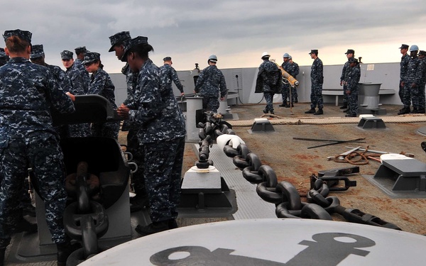 USS Mesa Verde in Spain