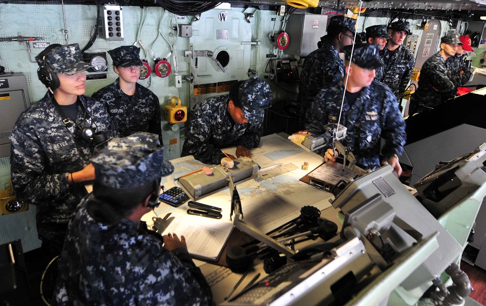 USS Mesa Verde in Spain