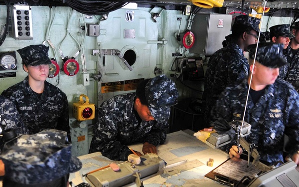 USS Mesa Verde in Spain