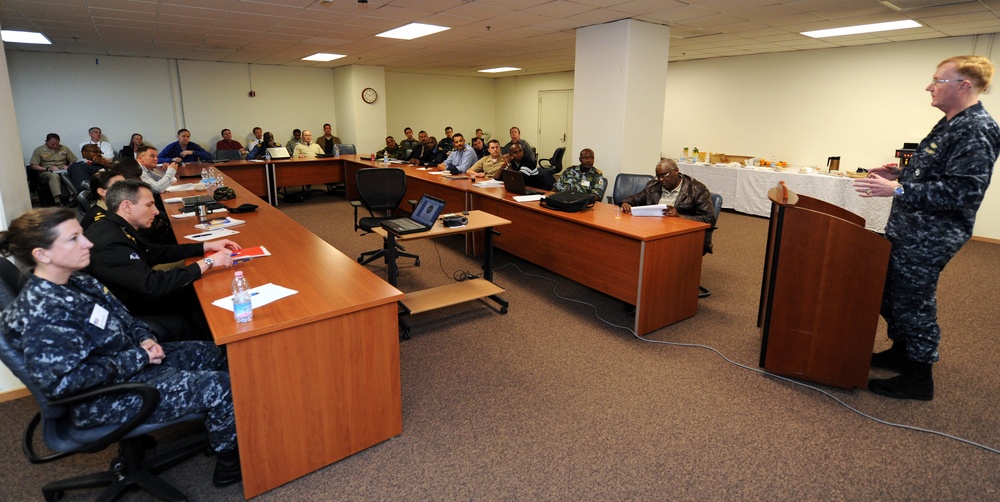 Initial planning conference for Exercise Cutlass Express 2012