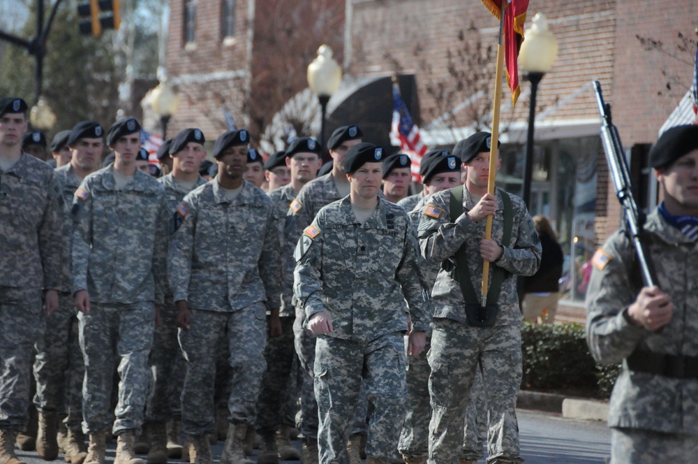 ‘Patriot’ soldiers honor MLK in annual Hinesville parade