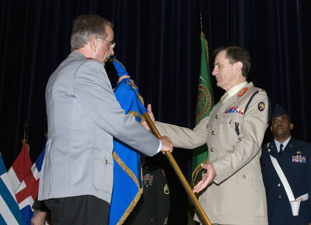 NATO Communication and Information System Services Agency change of command