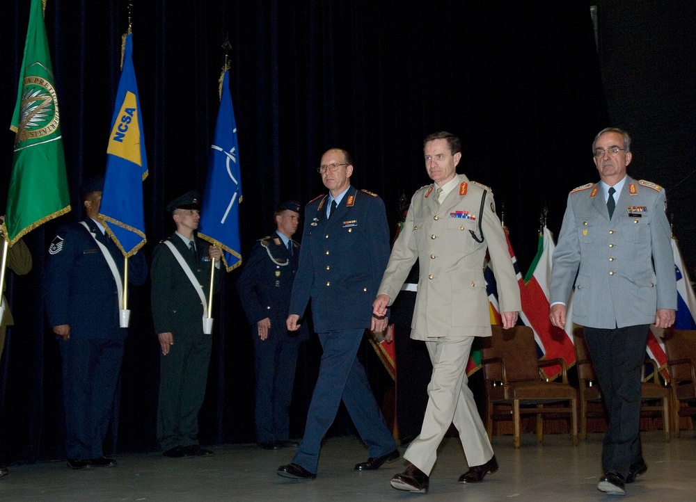 NATO Communication and Information System Services Agency change of command