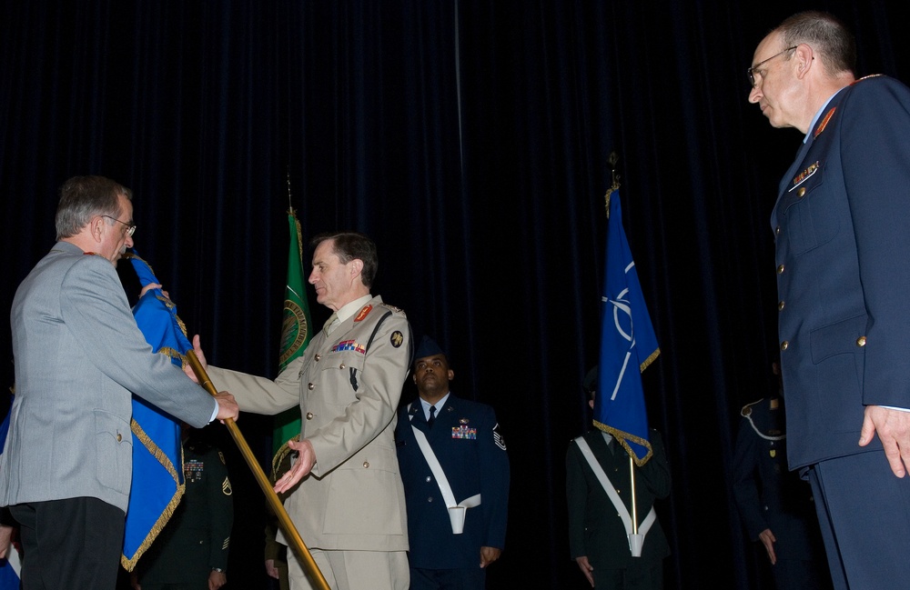 NATO Communication and Information System Services Agency change of command