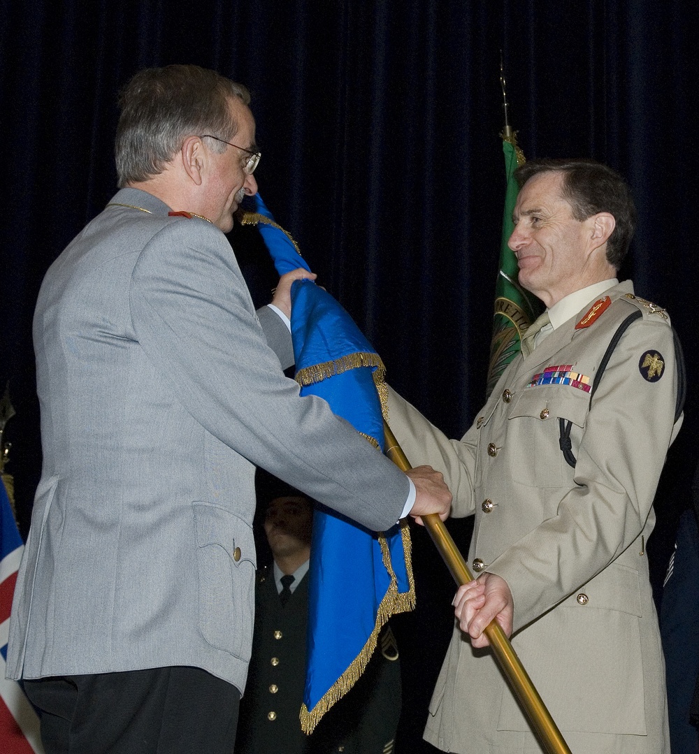 NATO Communication and Information System Services Agency change of command