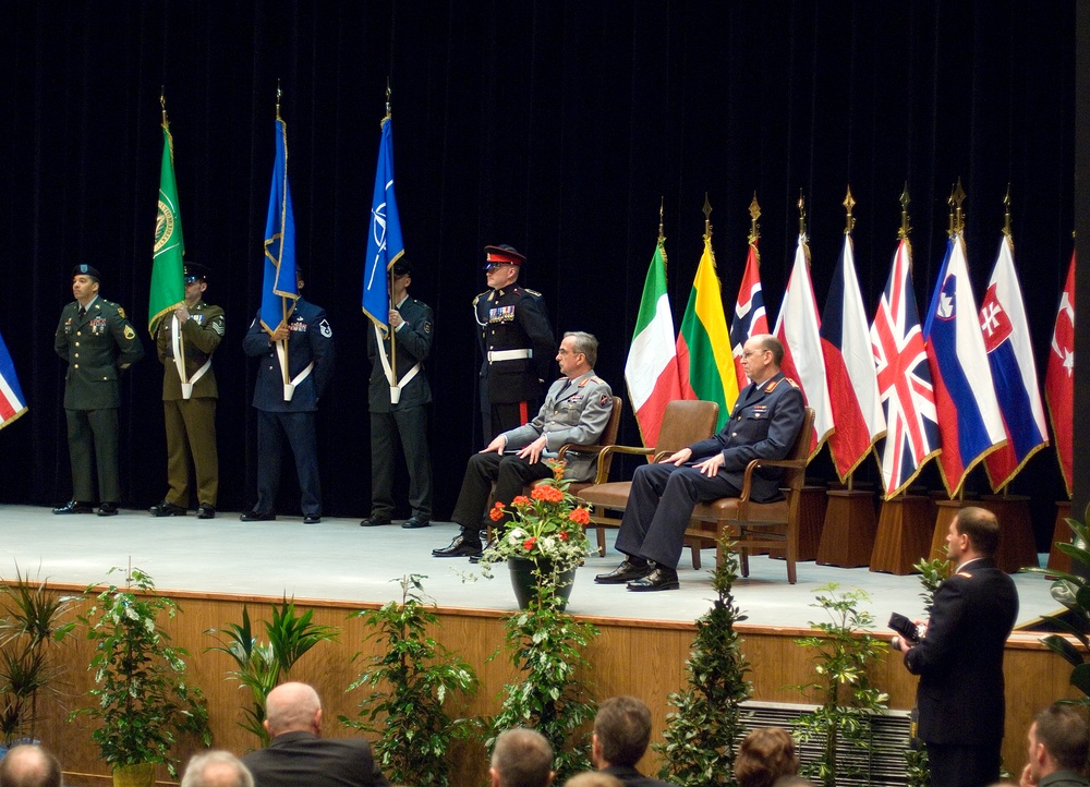 NATO Communication and Information System Services Agency change of command