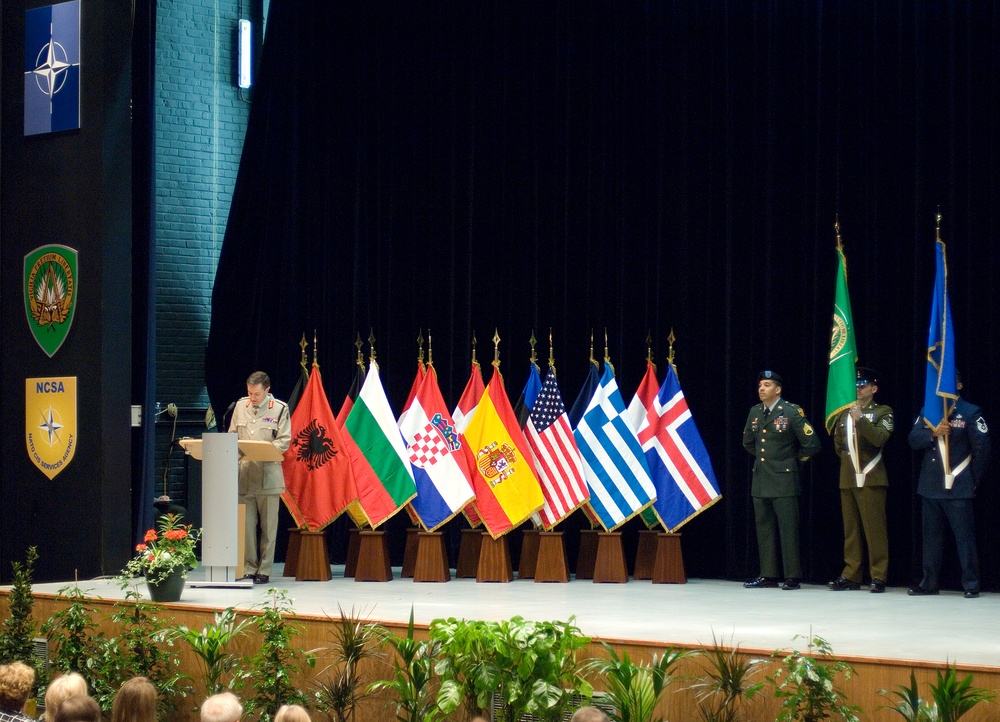 NATO Communication and Information System Services Agency change of command