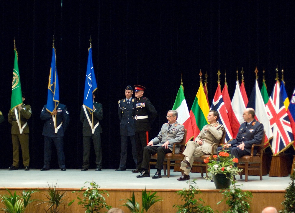 NATO Communication and Information System Services Agency change of command