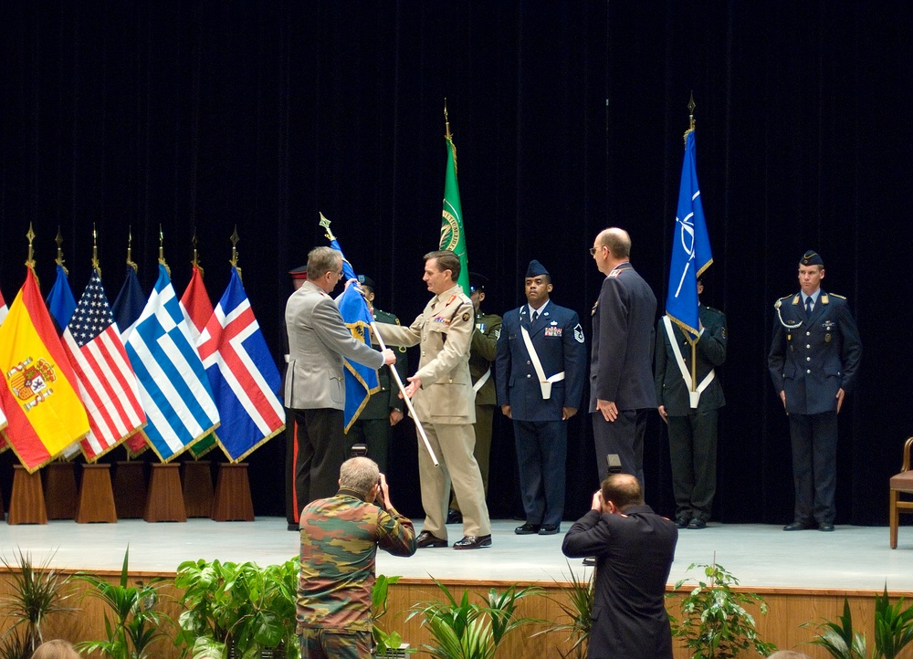 NATO Communication and Information System Services Agency change of command