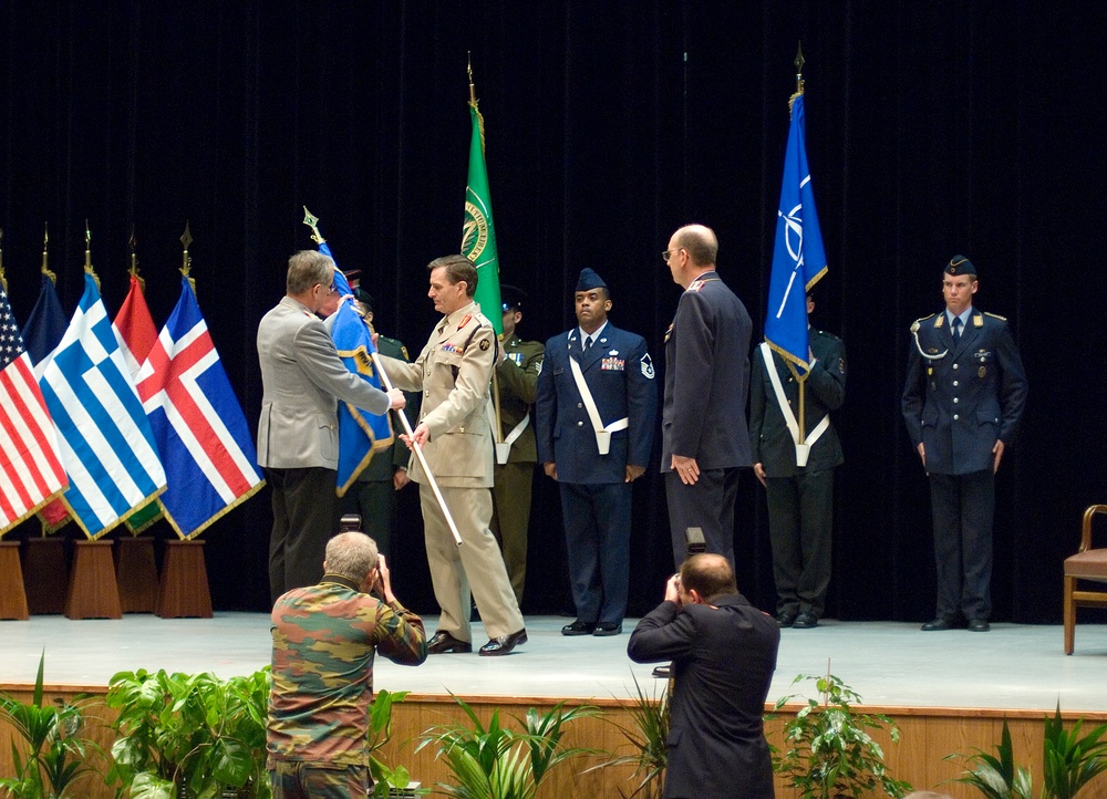 NATO Communication and Information System Services Agency change of command