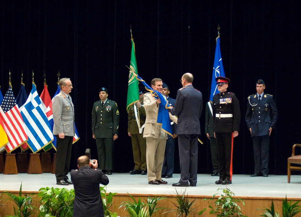 NATO Communication and Information System Services Agency change of command