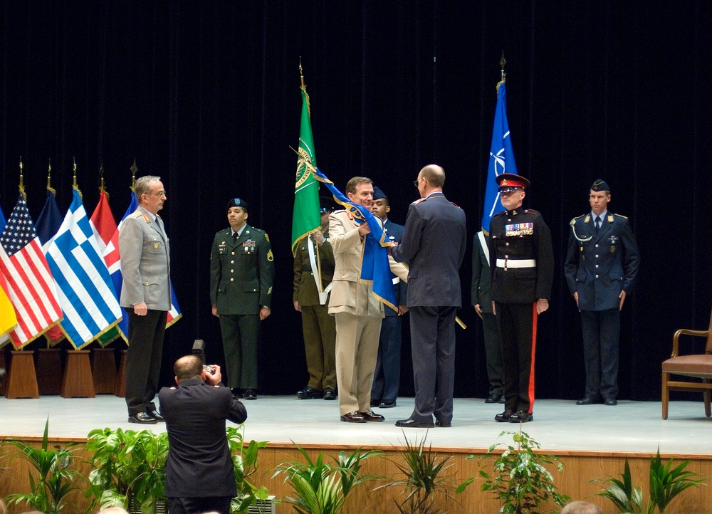 NATO Communication and Information System Services Agency change of command