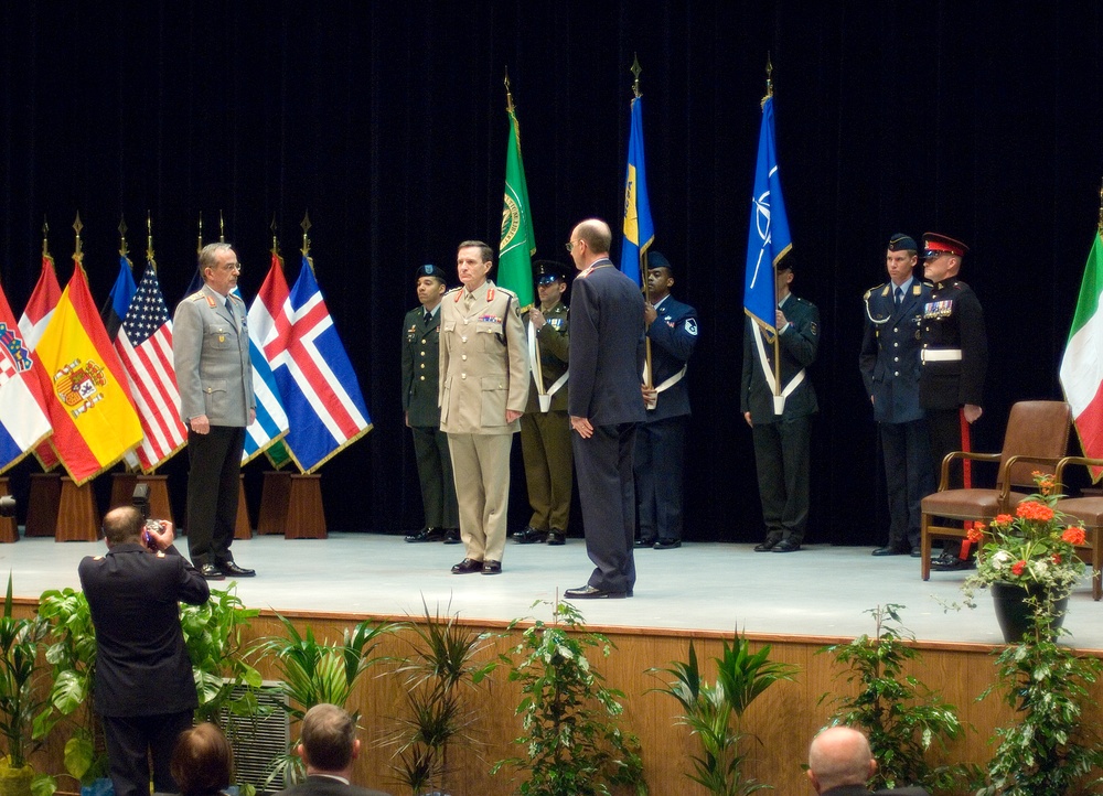 NATO Communication and Information System Services Agency change of command