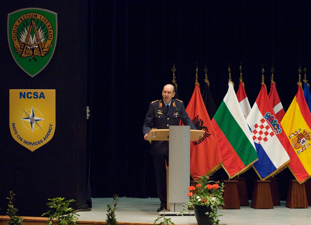 NATO Communication and Information System Services Agency change of command