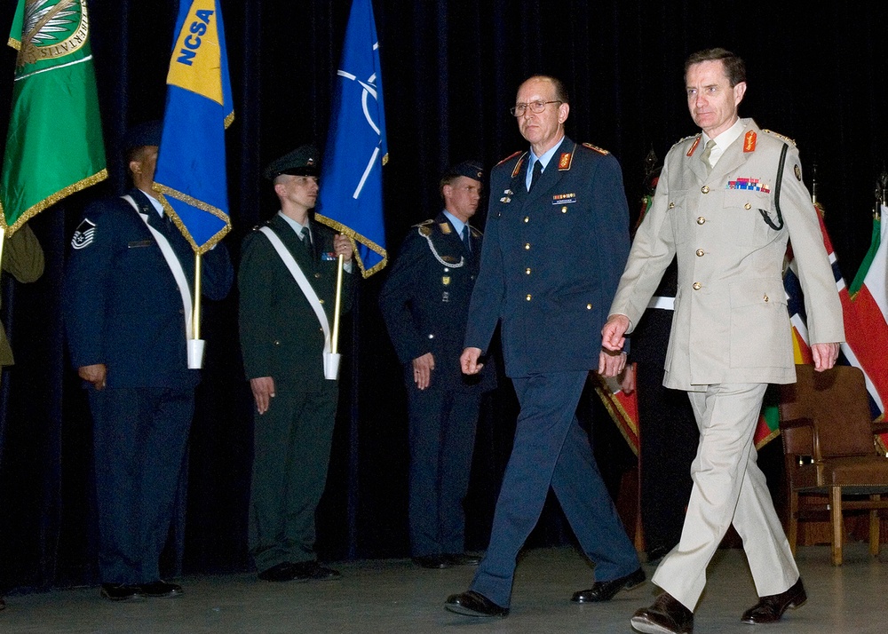 NATO Communication and Information System Services Agency change of command