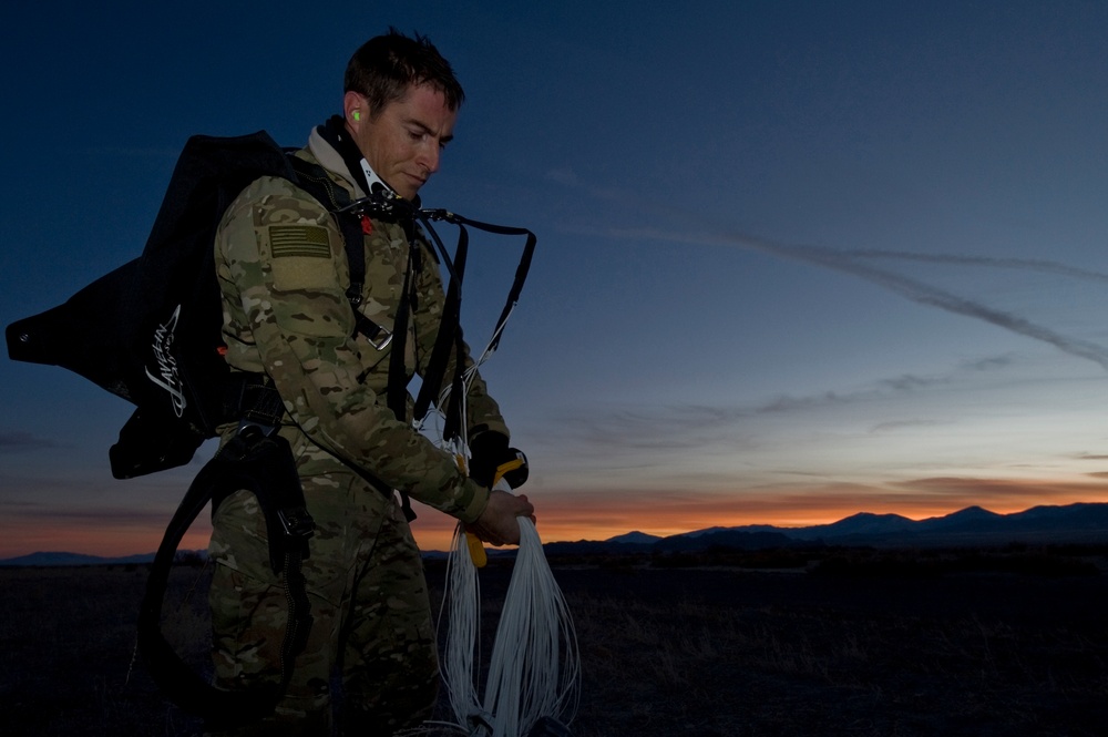 58th Rescue Squadron pararescuemen train to fight