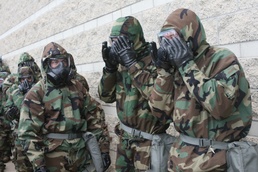 Training a gas for Miramar Marines