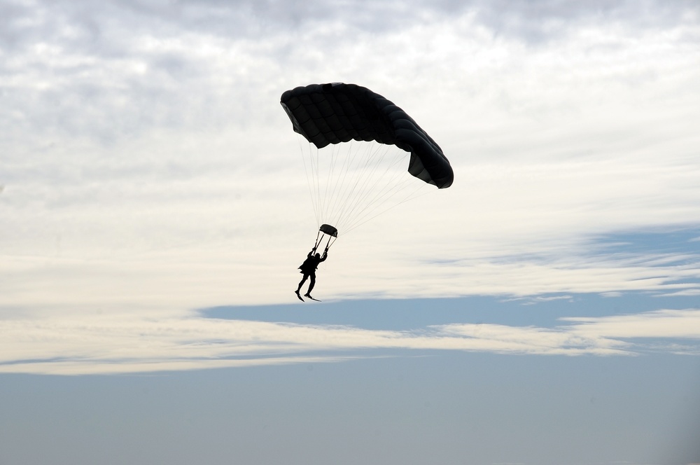 Naval Special Warfare Group Logistics Support Unit 1 parachute exercise