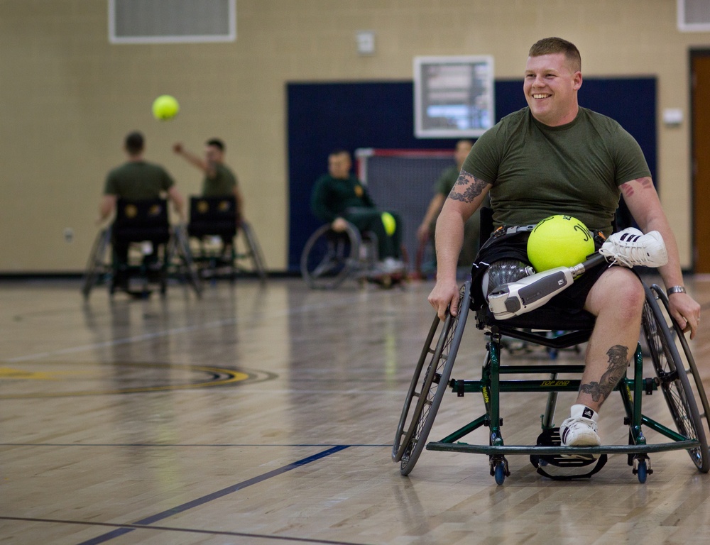 Wounded Warrior Marines still in the fight