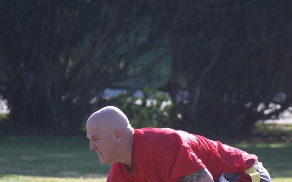 Flag football kicks off CG Cup competition 2012