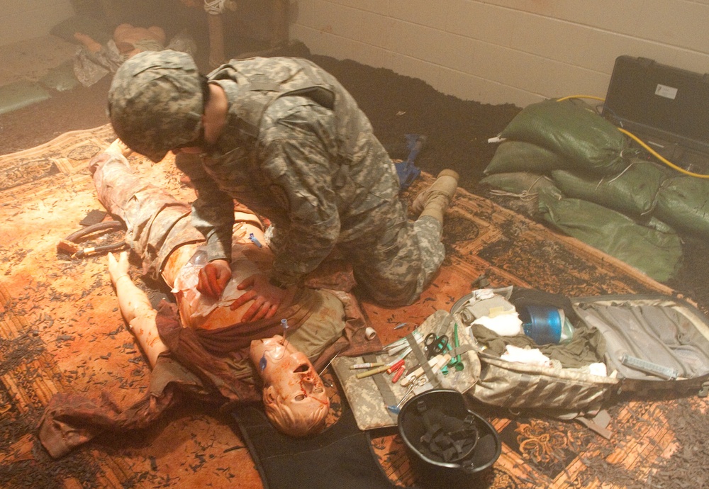 Medics keep skills sharp
