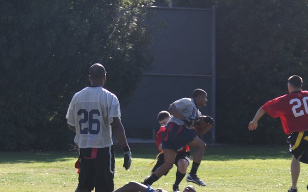 Flag football kicks off CG Cup competition 2012