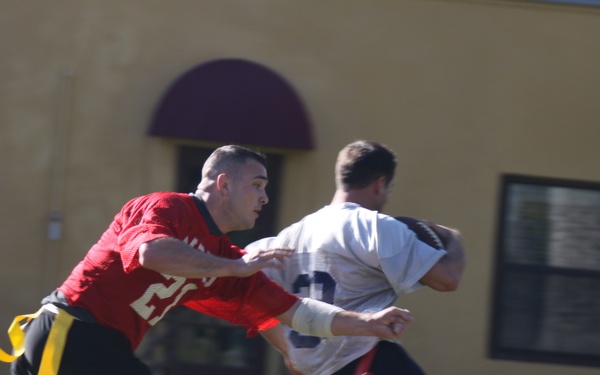 Flag football kicks off CG Cup competition 2012