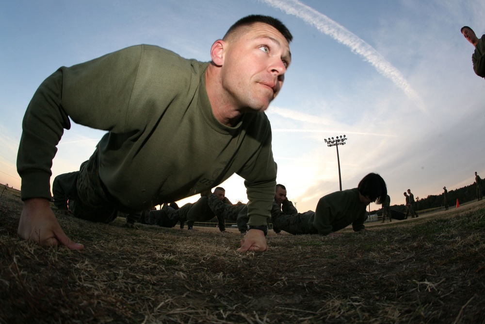 Security Cooperation Group Marines strengthen their combat fitness
