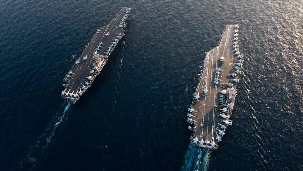 Turnover of responsibility in the Arabian Sea