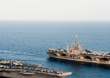 Turnover of responsibility in the Arabian Sea