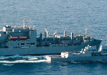 Turnover of responsibility in the Arabian Sea