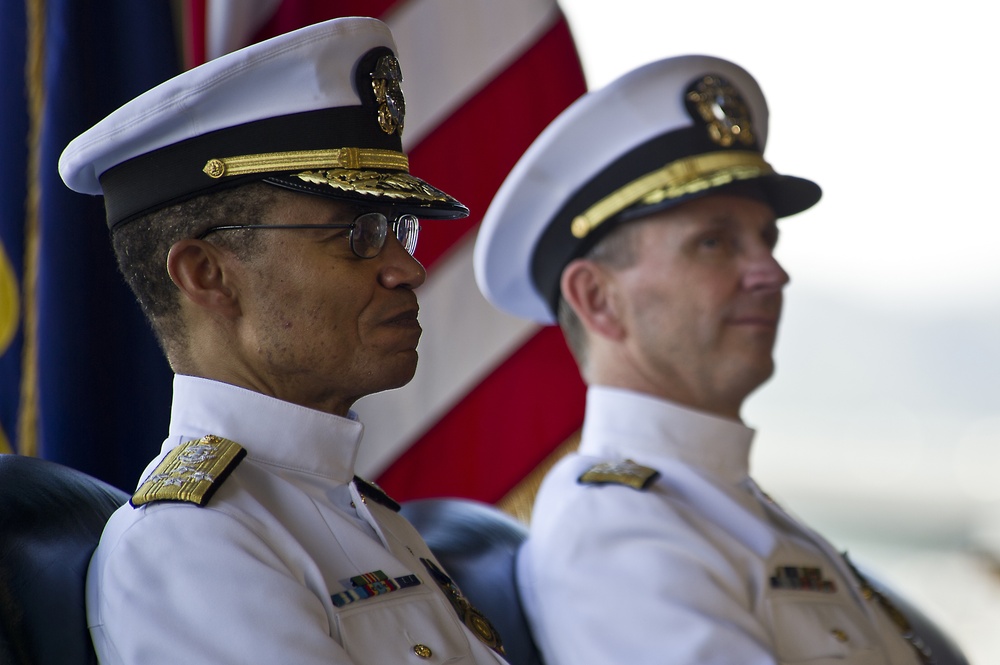 U.S. Navy Pacific Fleet change of command ceremony