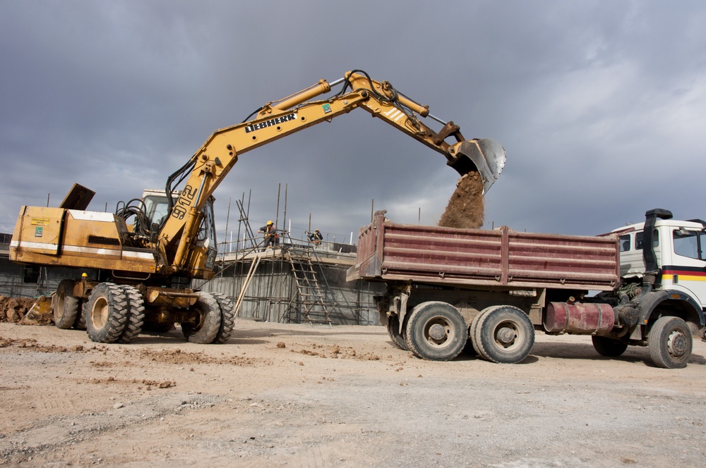 Construction for the Afghan National Army near Herat