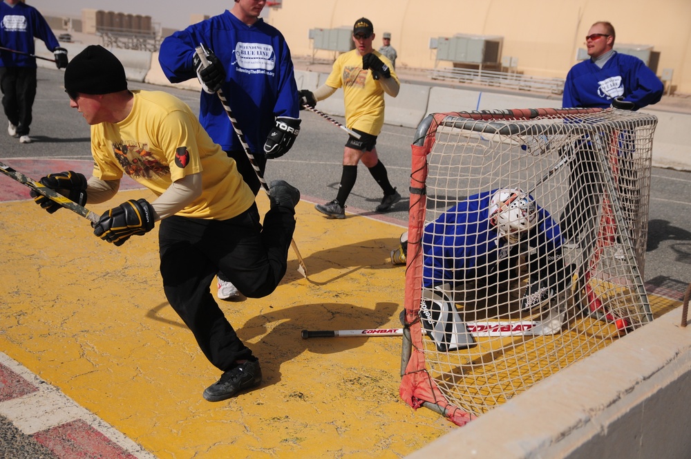 Hockey Day Minnesota 2012-Kuwait