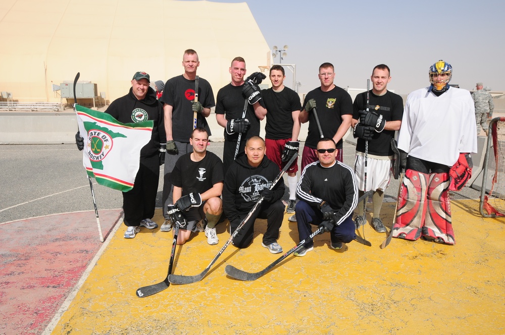 Hockey Day Minnesota 2012- Kuwait (Group Photo)